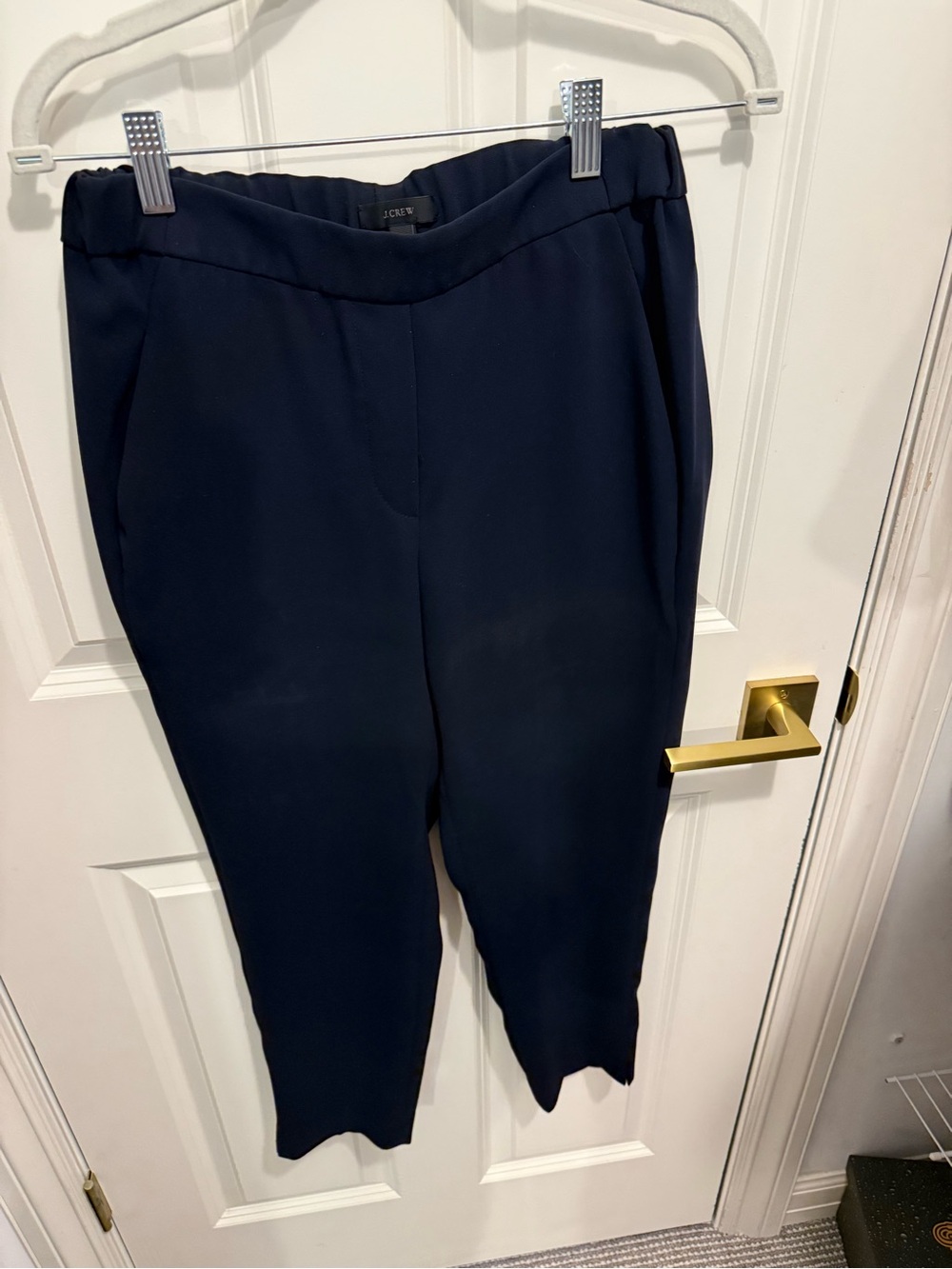 J. Crew Navy Cropped Pants